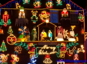 Brailsford christmas lights,Brentry,Bristol.